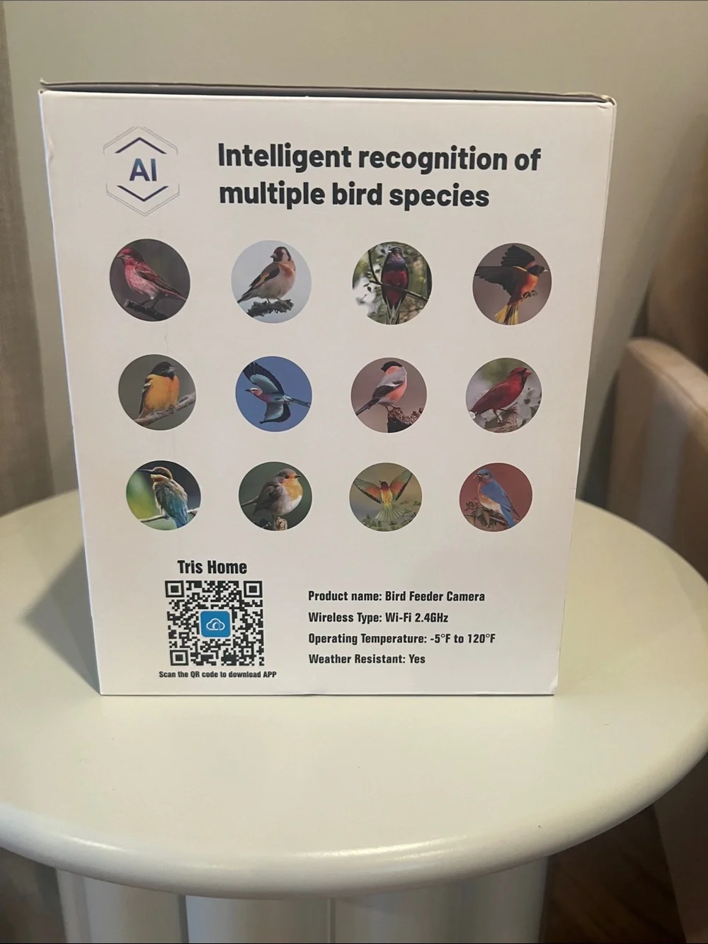 Smart Bird Feeder with Camera - New And I’m Packaging